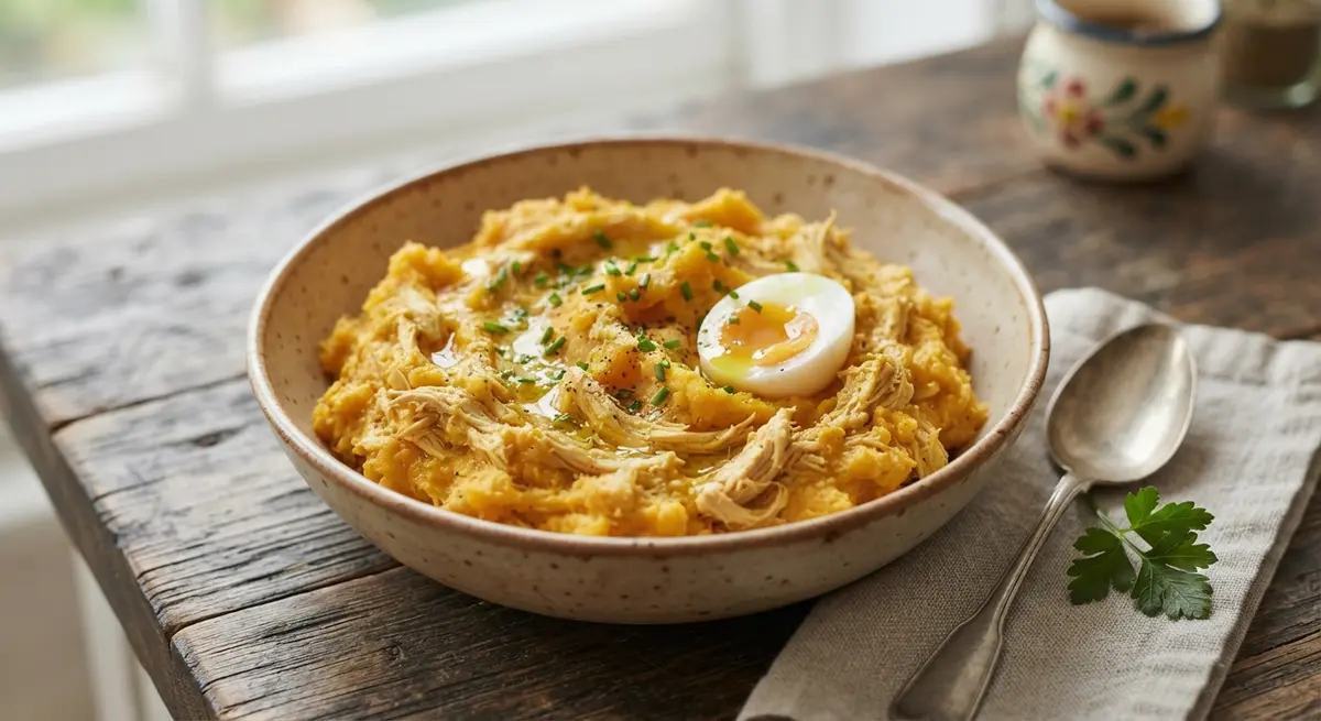 Sweet Potato & Mild Chicken Mash